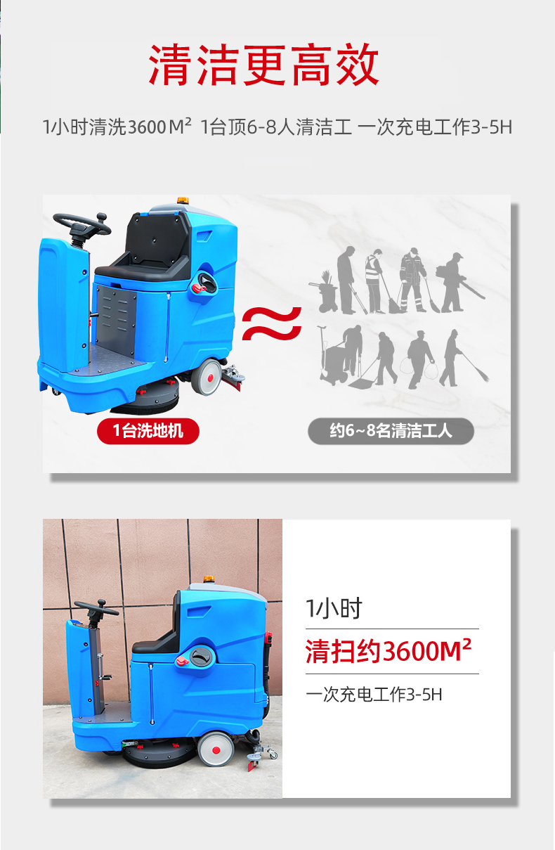 辽阳驾驶式洗地机更适合用在高铁站